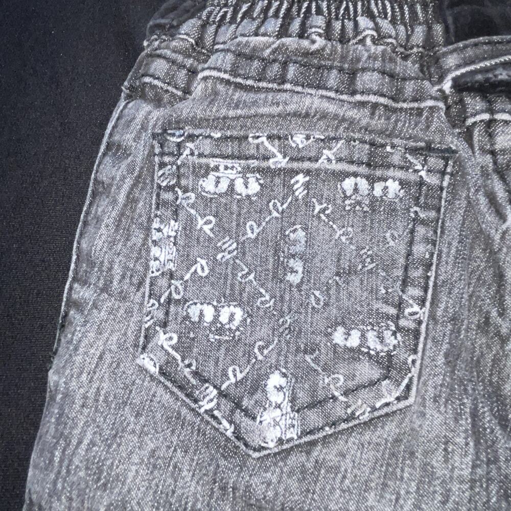 Roca Wear Baby Girl 3T Bejeweled Black Jeans - Picture 9 of 14